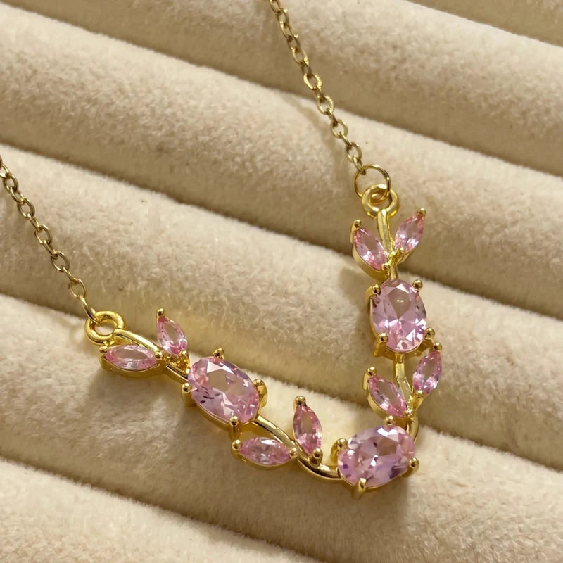 Viral Tulip-Necklace for Girls/Women